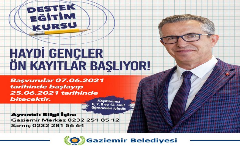 GAZİDEK’te kayıt zamanı