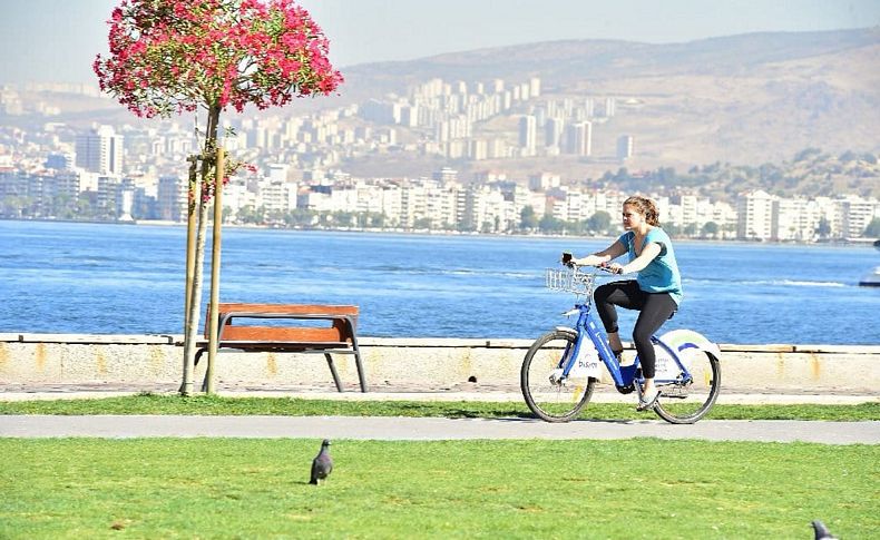 İzmir bisikletli ulaşımda örnek oldu