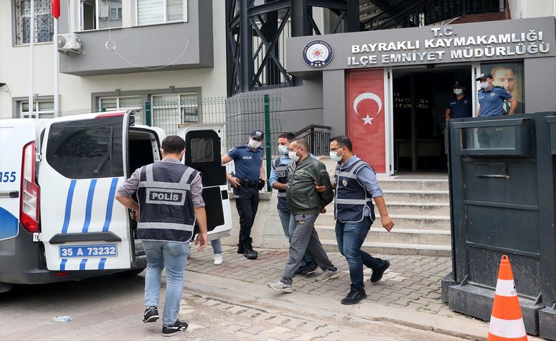 İzmir'de haciz işlemi sırasında avukatı silahla tehdit eden şüpheli tutuklandı