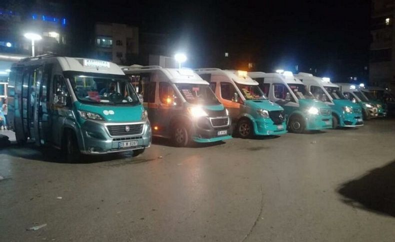 İzmir'de minibüs ücretlerine zam