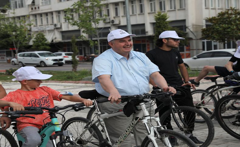 Kınık’ta dünya bisiklet günü coşkusu