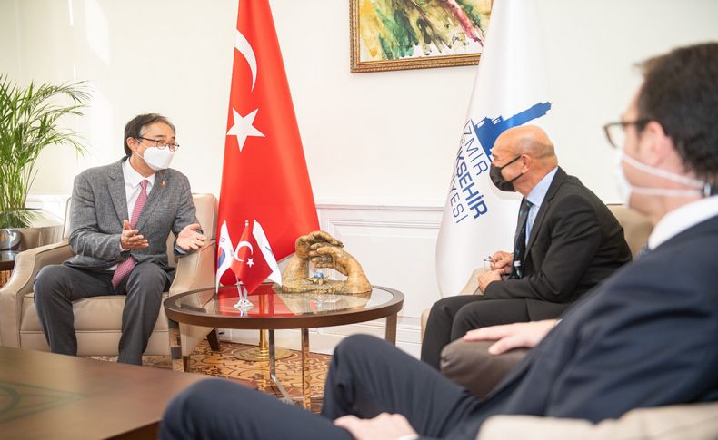 Kore’nin Ankara Büyükelçisi Soyer'i ziyaret etti