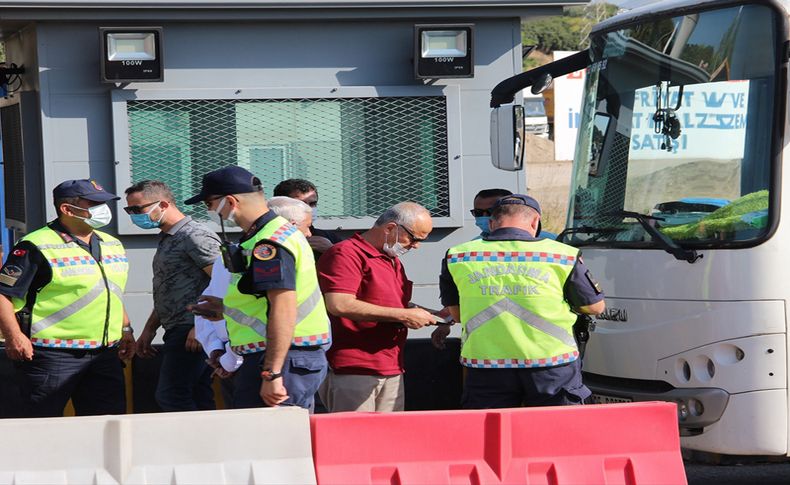 Menemen'de servis araçları denetlendi