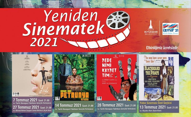 Açık havada sinema keyfi başlıyor