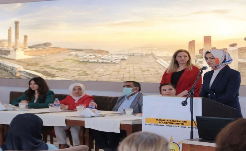 AK Partili Büyükdağ: Yeni kadın üye yapma çalışmasında İzmir Türkiye birincisi