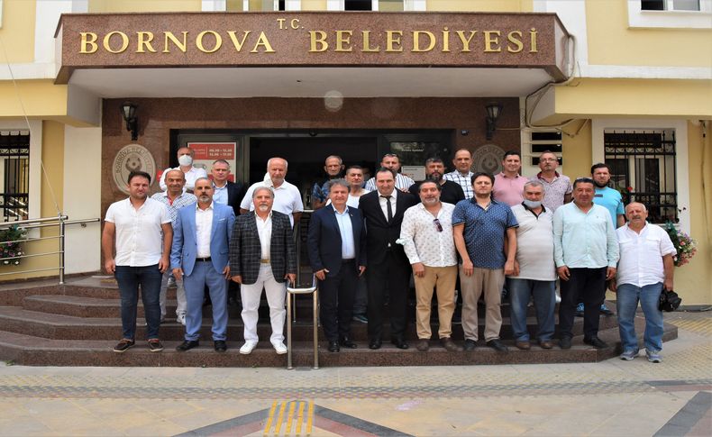 İzmir ASKF'den İduğ'a ziyaret: Spor yatırımları anlatıldı