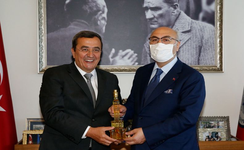 Başkan Batur Vali Köşger’i makamında ağırladı