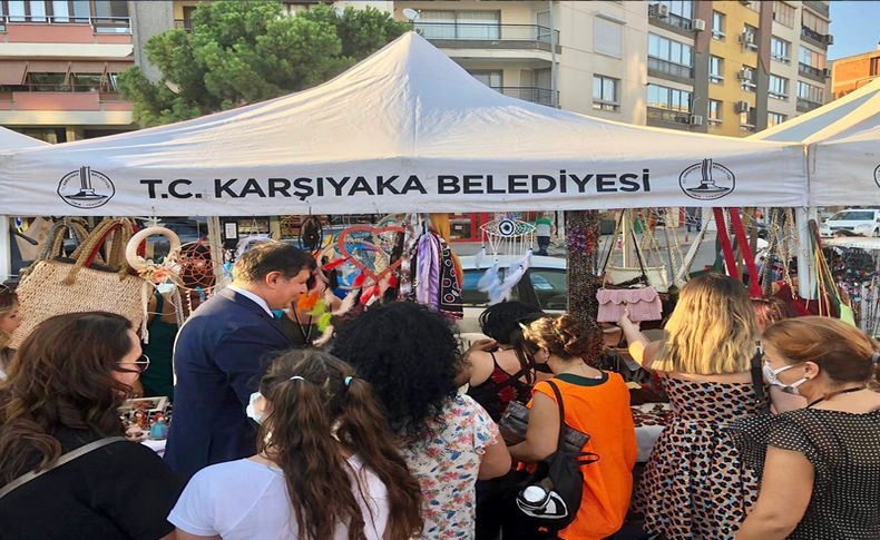 Karşıyaka'da bu kez Bahariye Mahallesi şenlendi