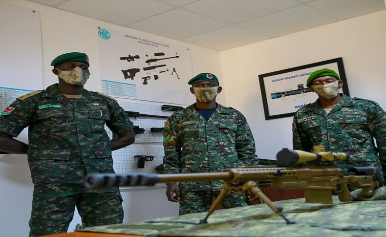 Dost ve kardeş ülke askerleri Foça'da 'komando' oluyor