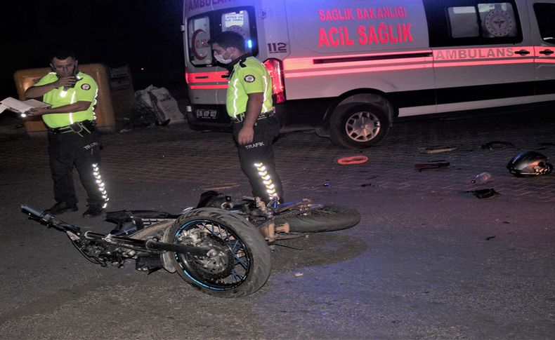 İzmir'de trafik kazası: 1 yaralı