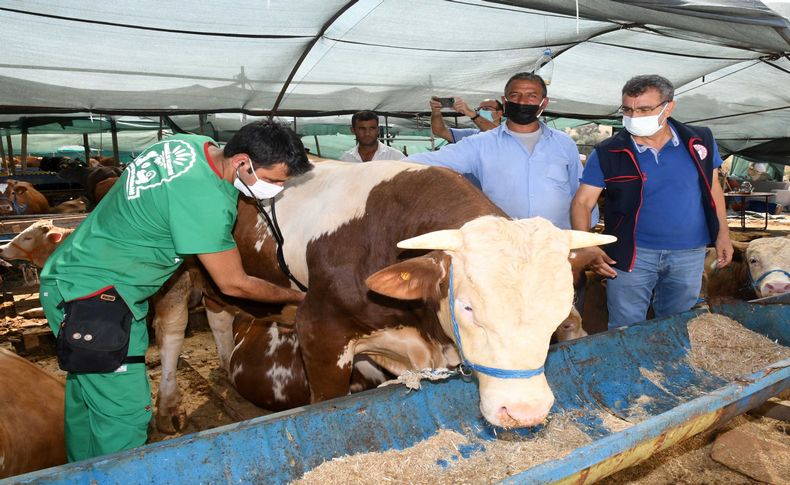 Karabağlar’da kurban satış alanlarına sıkı denetim