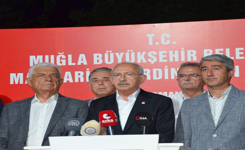 Kılıçdaroğlu Marmaris'i ziyaret etti