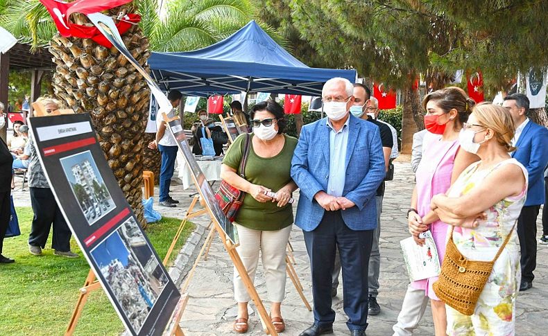 17 Ağustos depreminde yaşamını yitirenler Karabağlar’da anıldı