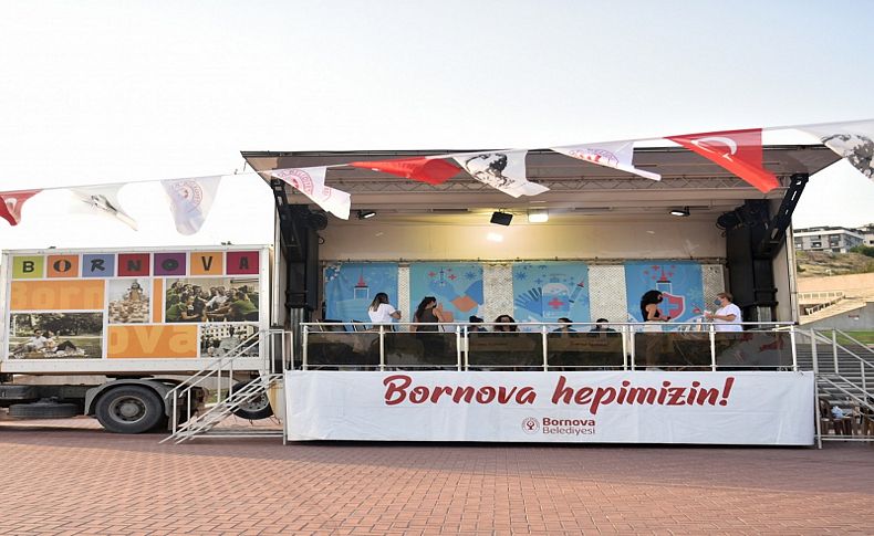 Bornova’da “Etkinlik Tırı” yola çıktı