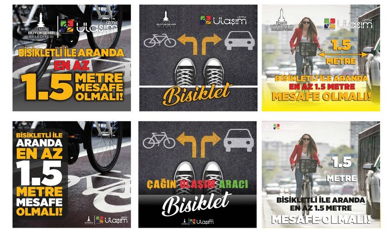 Büyükşehir’den bisikletliler için farkındalık kampanyası