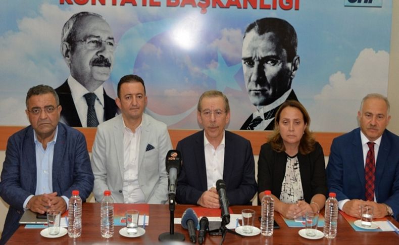 CHP heyeti Konya’daki katliamın ardından olay yerinde incelemelerde bulundu