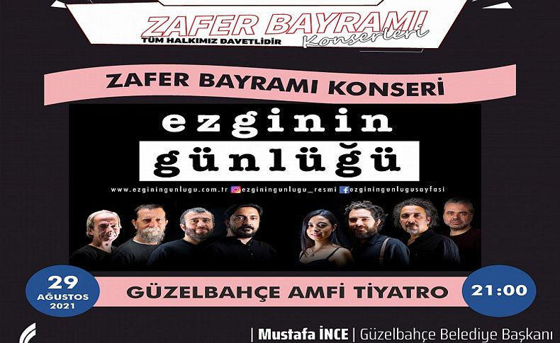 Güzelbahçe’de Zafer Bayramı konserleri başlıyor