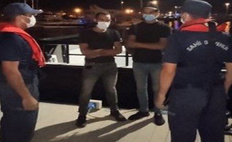 İzmir'de 2 düzensiz göçmen yakalandı