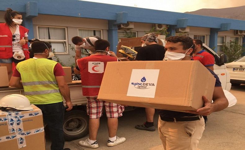İzmir DEVA’dan Milas’a yardım eli