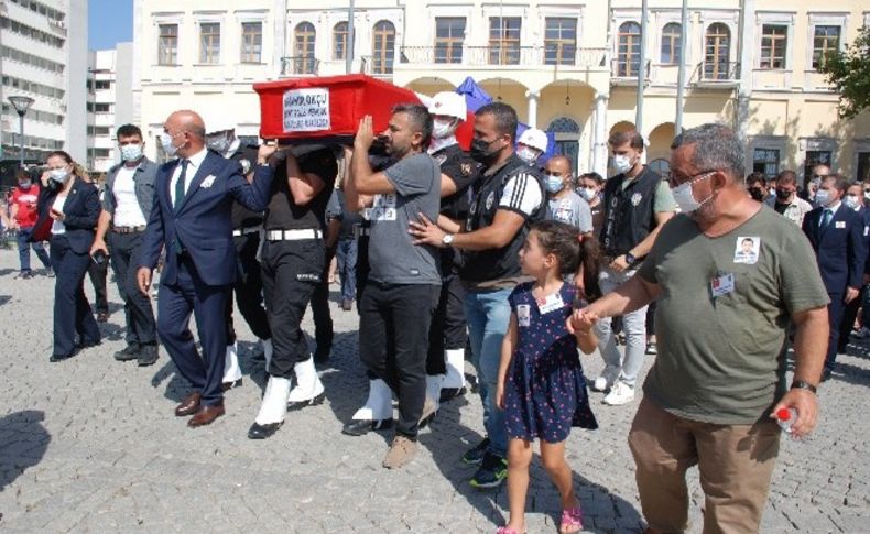 İzmir şehidini uğurladı