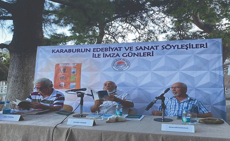 Karaburun’da edebiyat ve sanat söyleşilerine yeniden merhaba