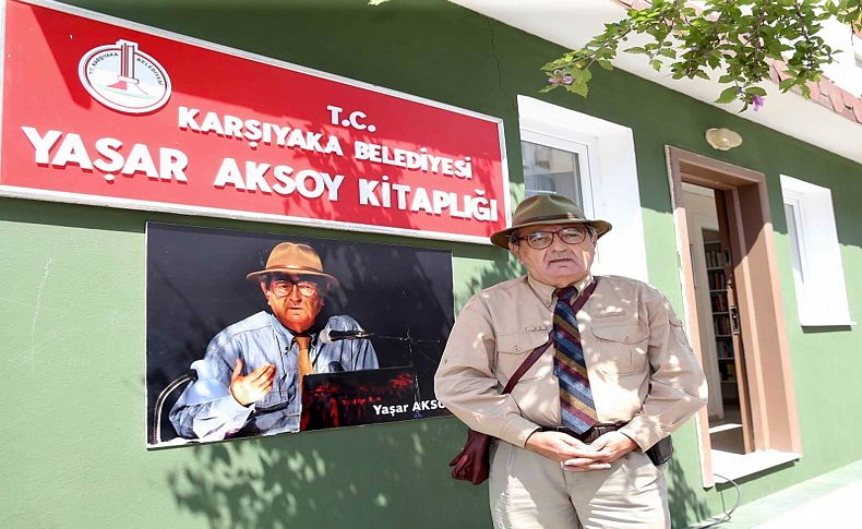 Karşıyaka'ya Yaşar Aksoy kitaplığı