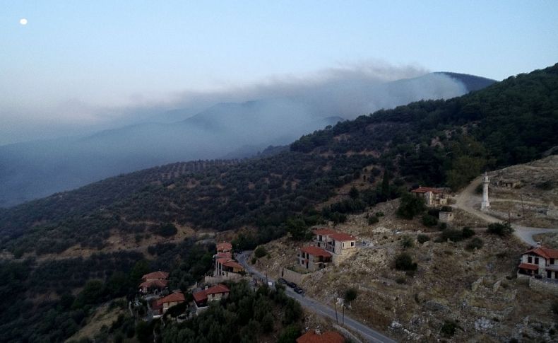 Kazdağları’ndaki yangın devam ediyor