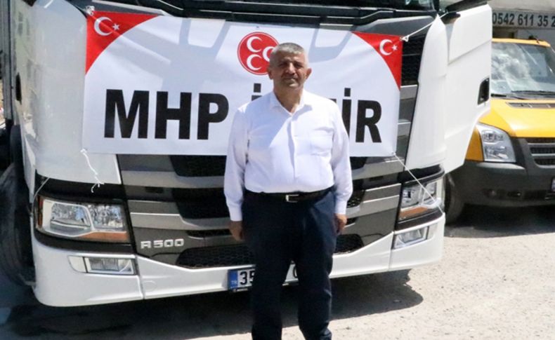 MHP İzmir'den yangın bölgesine dayanışma tırı