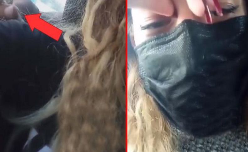 Otobüste tacize uğrayan genç kız o anları videoya kaydetti! Tepkiler çığ gibi büyüyor