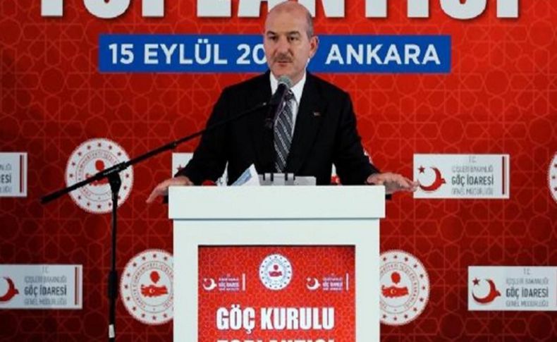 Bakan Soylu'dan göçmen açıklaması