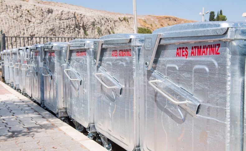 Büyükşehir'den ilçelere 5 bin 500 çöp konteyneri