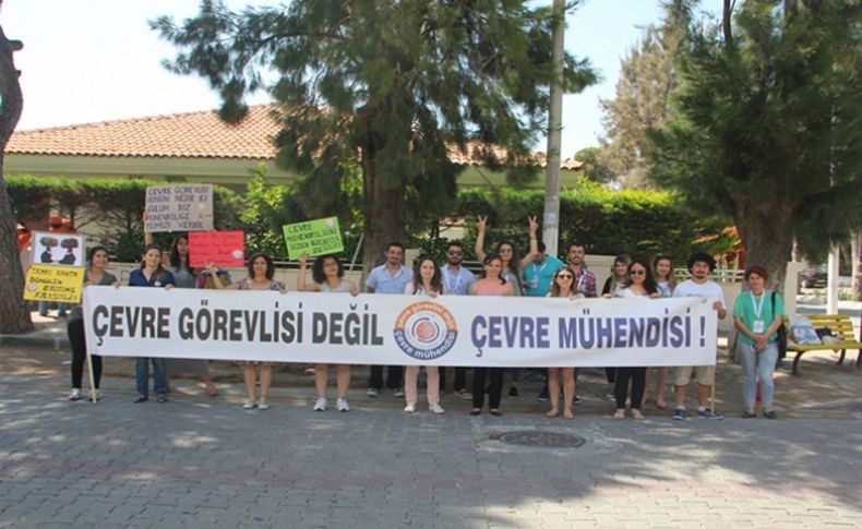 ÇMO İzmir'den 'diploma' çıkışı: Çevre görevlisi değil, çevre mühendisiyiz!