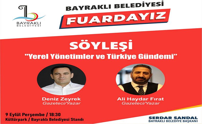 Deniz Zeyrek ile Ali Haydar Fırat İzmirlilerle buluşuyor