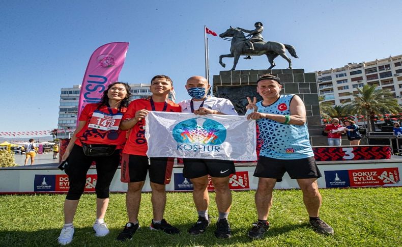İzmir'in yarı maraton heyecanı: Zafer yine Afrika'nın