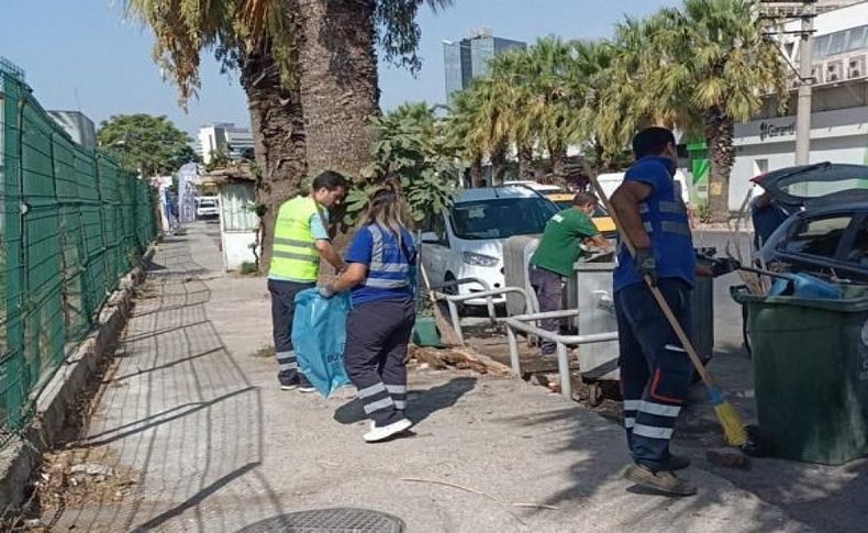 Konak'tan Temizlik Günü’nde farkındalık yaratan çalışma