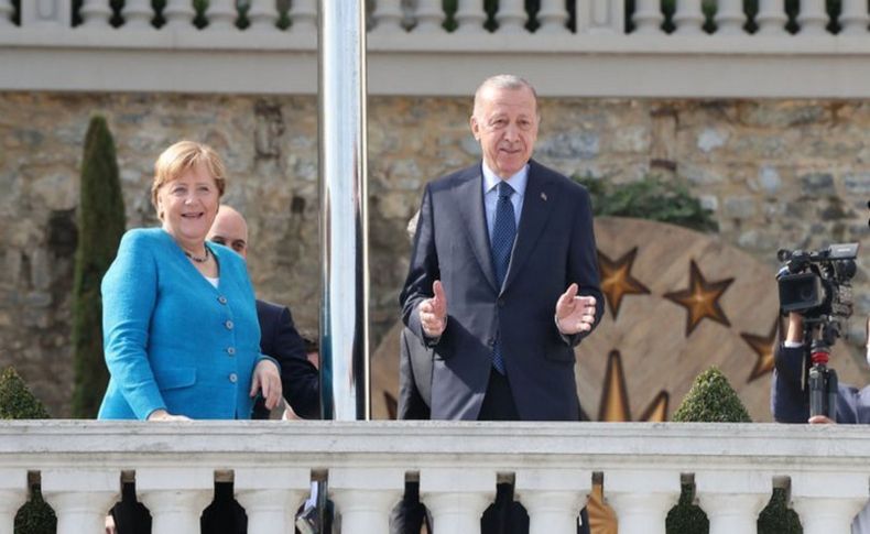 Erdoğan-Merkel görüşmesi bir saat sürdü!