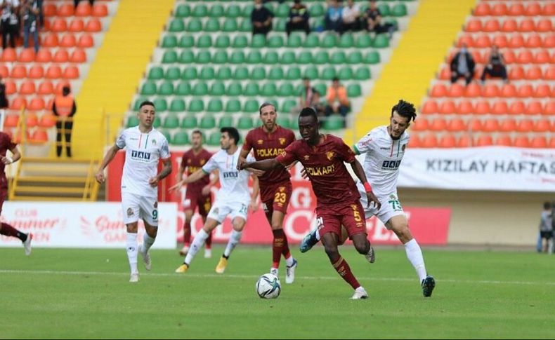 Göztepe, Alanya'dan 1 puanla dönüyor!