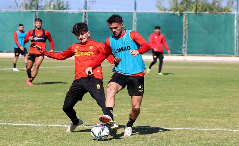 Göztepe'de Trabzonspor maçı hazırlıkları sürüyor