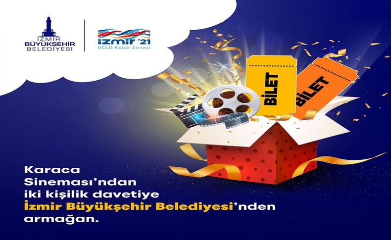 İzmir Büyükşehir Belediyesi sinema bileti hediye ediyor