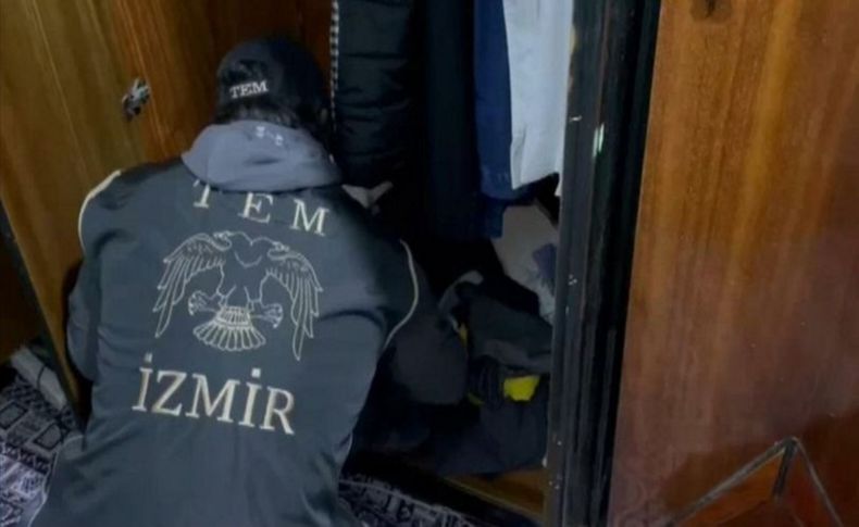 İzmir'de PKK/KCK terör örgütü operasyonu: 17 gözaltı