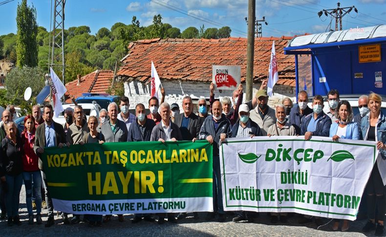 Kozak Yaylası'nda köylülerden ‘taş ocağı’ tepkisi: O toplantı yapılamadı