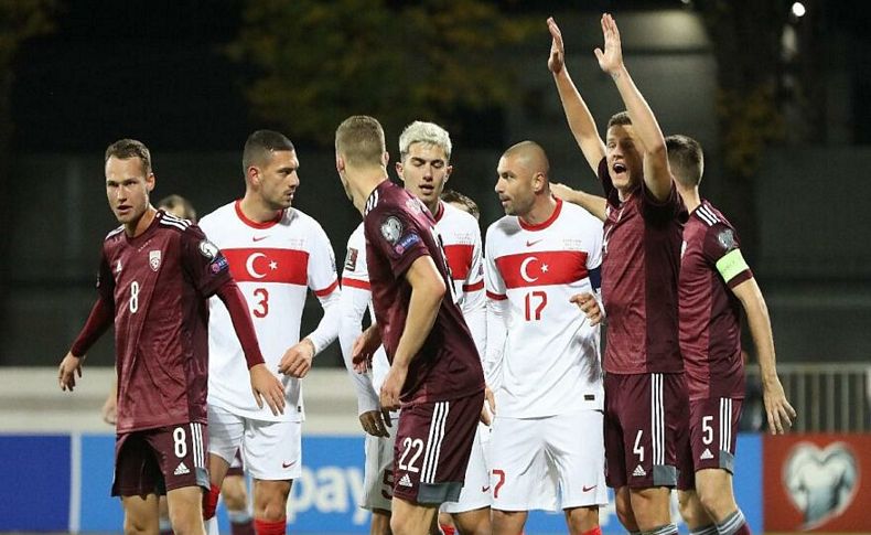 Letonya-Türkiye maçında nefes kesen final!