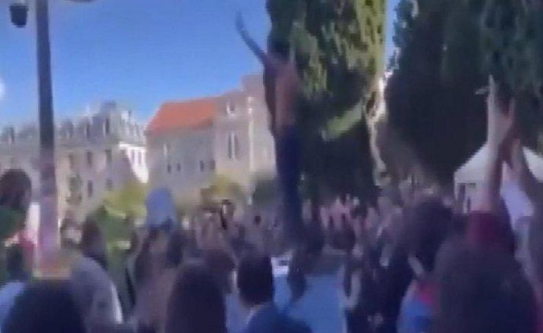 Naci İnci’yi protesto eden öğrenciler tutuklandı