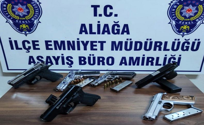 Silah kaçakçılarına suçüstü: Pazarlık esnasında yakalandılar