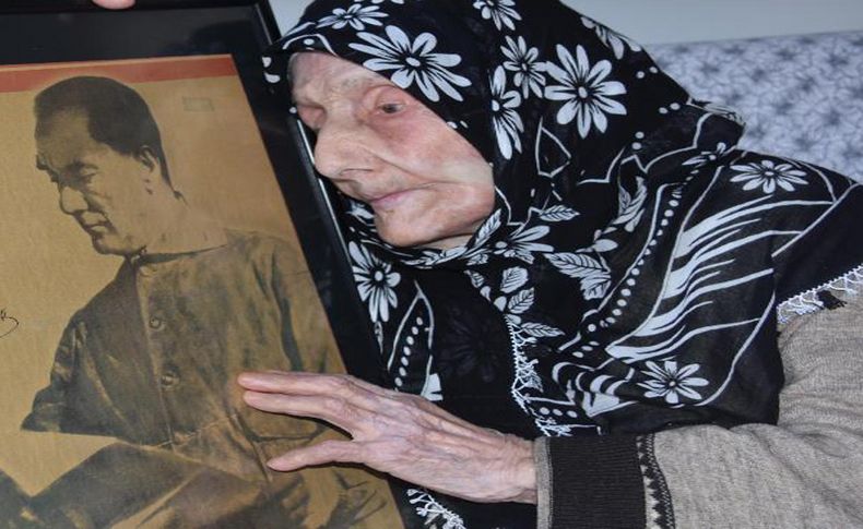 104 yaşındaki Atiye Teyze gözyaşlarıyla 10 Kasım'ı anlattı