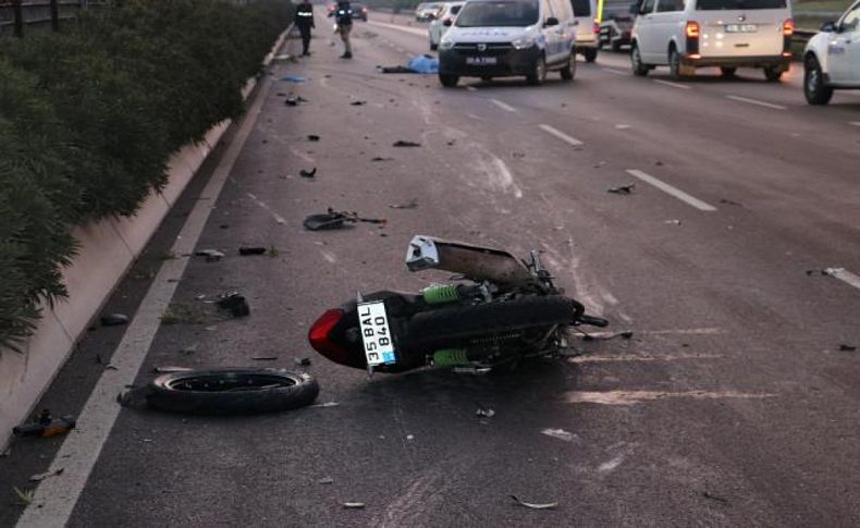 Altınyol'da feci kaza: Genç motokurye kazada hayatını kaybetti