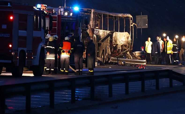 Bulgaristan'da otobüs faciası: 46 yolcu öldü