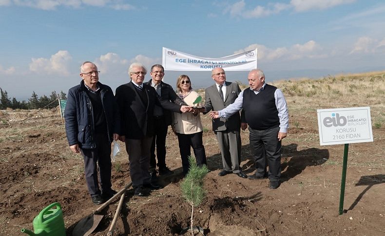 İhracat şampiyonları için EİB Korusu oluşturuldu