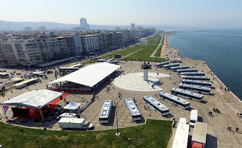 İzmir'e yeni elektirikli araç filosu geliyor