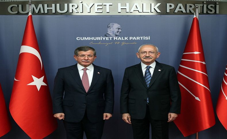 Kılıçdaroğlu ve Davutoğlu'ndan kritik görüşme